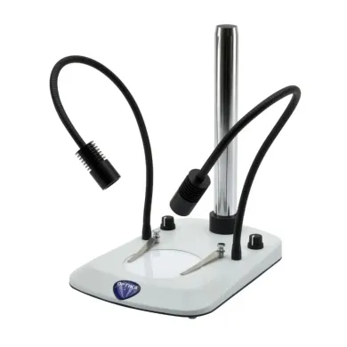 Olympus SZ Pillar Stand with X-LED3 & 12-LED Double Arm LED Illuminator