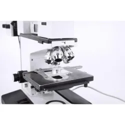 Leitz Metallux 3 NPL Fluotar Trinocular Darkfield Microscope, 2 of 10