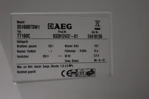 AEG TT160C Laboratory Refrigerator, 3 of 3