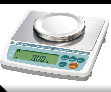 A&D EW-150i Precision Triple Capacity Balance-cover