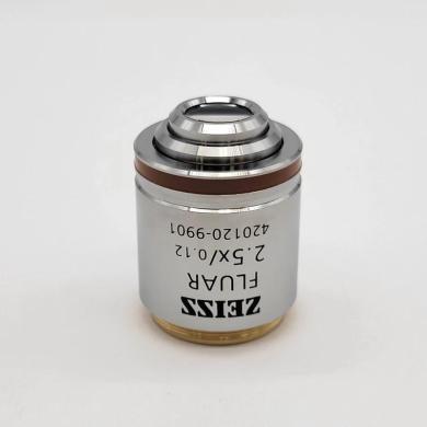 Zeiss Fluar 2.5x M27 Infinity-Corrected Microscope Objective 420120-9901-cover