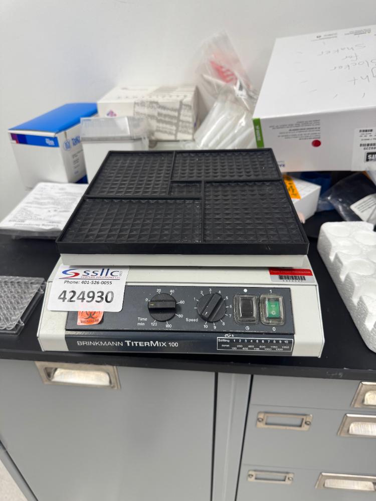 Brinkmann TiterMix 100 Titer Plate Shaker with Adjustable Speed Control