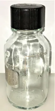 Wheaton 219755 Graduated 125 mL Borosilicate Glass Media Bottle with Polypropylene Screw Cap