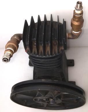 Single Stage Lubricated Air Compressor Pump-cover