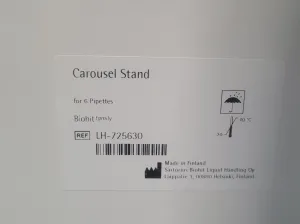 Sartorius LH-725630 Carousel Rack for 6 Biohit Pipettes, 7 of 7
