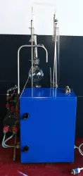 Custom Fractional Terpene Distillation Apparatus with 1000 mL Round-Bottom Flask and Automated Heating Controls, 9 of 12