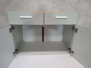 Potteau Plinth Cabinet L. Gray 900, 2 of 3