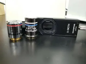 Olympus BX50 Upright Microscope with Water Immersion and DIC, 11 of 12