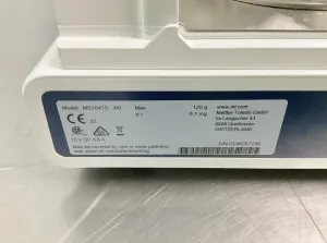 Mettler Toledo MS104TS Analytical Balance with Touchscreen and MonoBloc Technology, 10 of 10