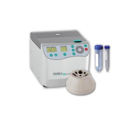 Hermle Compact Z207A Centrifuge with Combination Rotor-cover