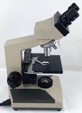 Olympus CH-2 Binocular Compound Microscope with Mechanical XY Stage and Abbe Condenser-cover