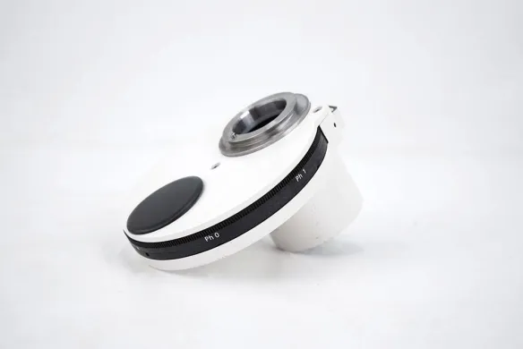 Zeiss 1005-845 H/Ph/DIC Microscope Condenser for Axiovert 200, NA 0.35, WD 70 mm