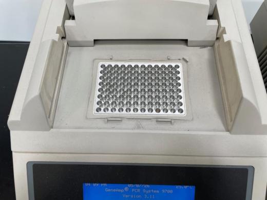 Applied Biosystems GeneAmp PCR System 9700 Thermal Cycler with 96-Well Block (2 Units)-cover