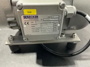 Becker VT 4.4 Rotary Vane Vacuum Pump with Vibration-Damping Mount, 2 of 3