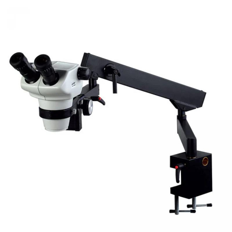 Unitron Z850 Zoom Stereo Microscope on Articulating Arm Stand