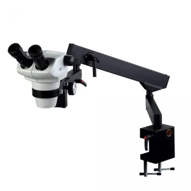 Unitron Z850 Zoom Stereo Microscope on Articulating Arm Stand