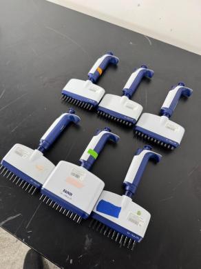 Rainin Pipet-Lite XLS Multichannel Manual Pipette - Quantity 6-cover
