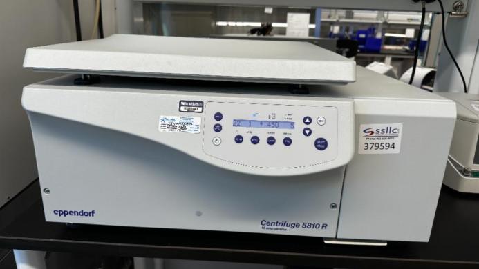 Eppendorf 5810R Refrigerated Benchtop Centrifuge with Fixed-Angle Rotors-cover