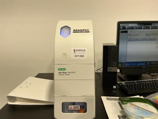 Bio-Rad Magpix Multiplex Immunoassay Reader with Luminex xPONENT Software-cover