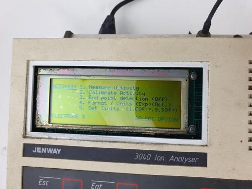 Jenway 3040 Ion Analyser-cover