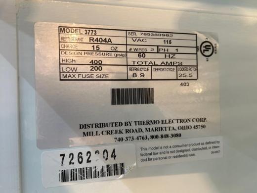 Thermo Electron Forma Lab Refrigerator-cover