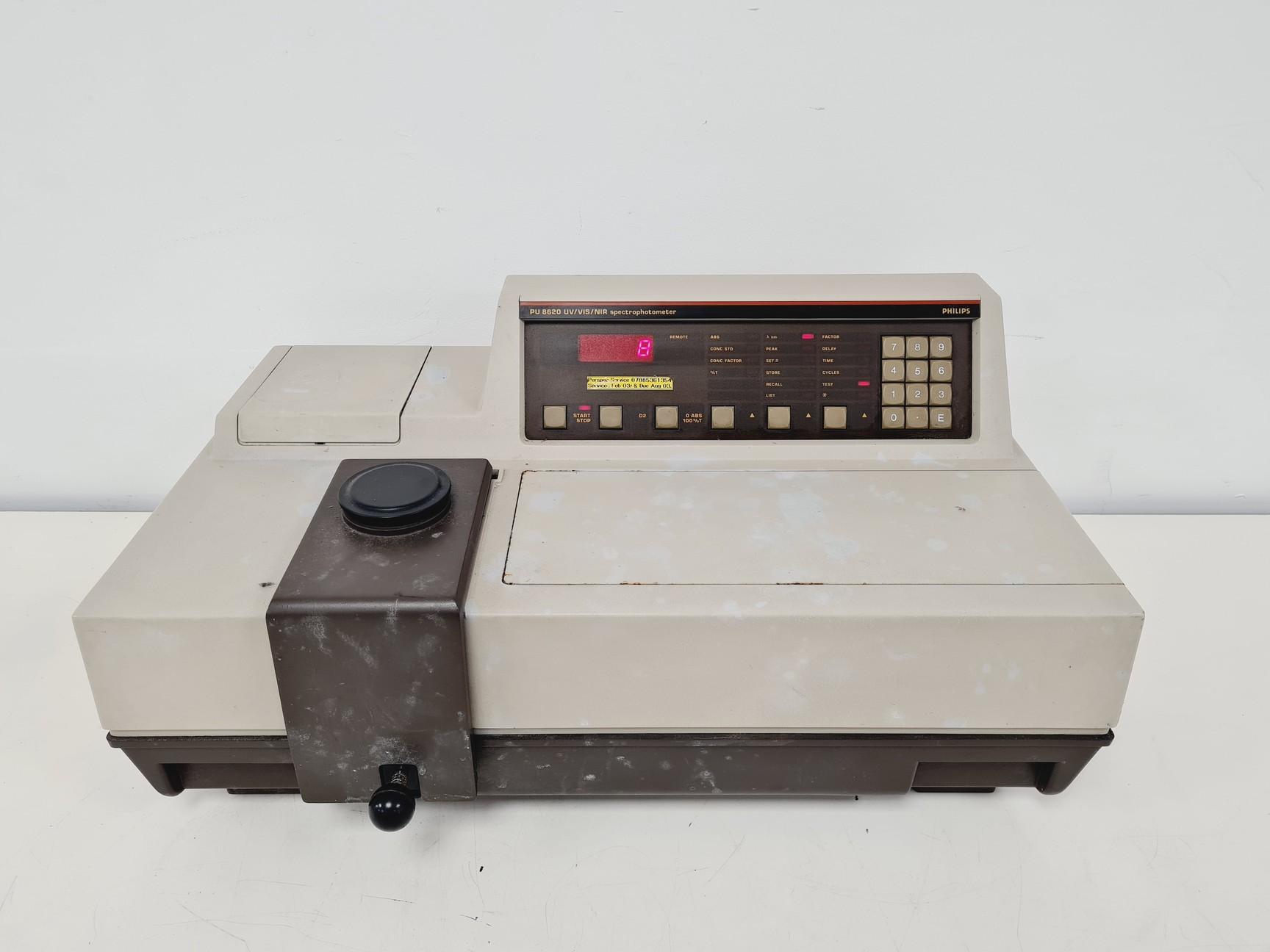 Philips Pye Unicam PU 8620 UV/VIS/NIR Spectrophotometer