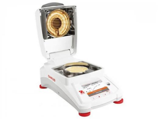 Ohaus MB120 Moisture Analyser with Halogen Heater and 90mm Pan-cover