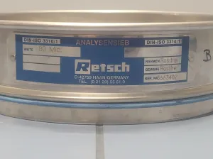 RETSCH Stainless Steel Test Sieve 200x50mm - 80 µm, 4 of 4