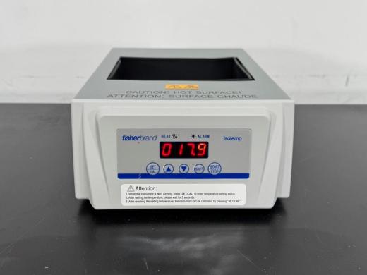 Fisherbrand Isotemp FS Drybath Standard 2-block Digital Dry Bath Incubator-cover