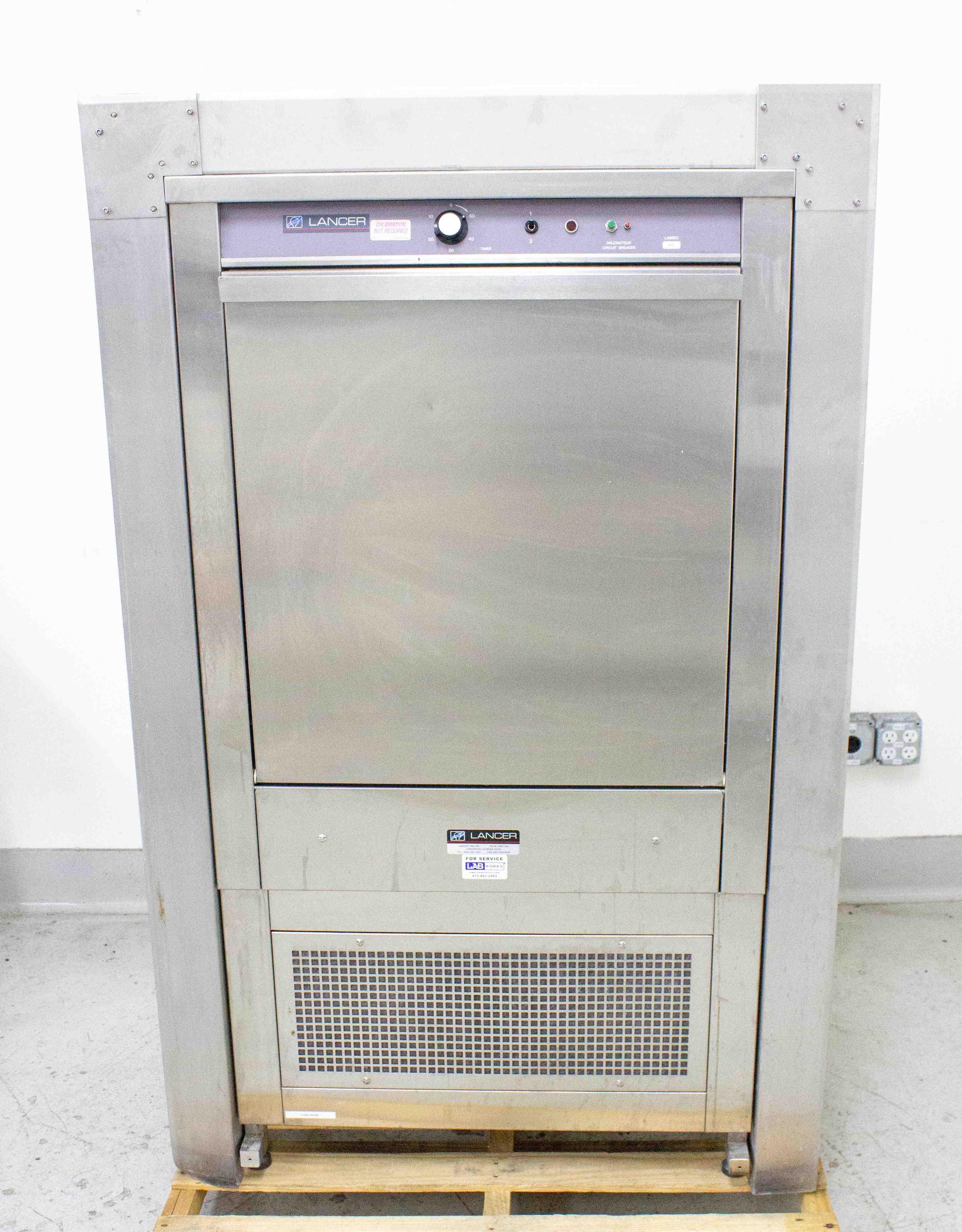 Lancer LabSec 1400 Glassware Dryer 220V 60Hz 7.5Kw with Power Cord