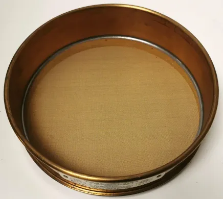 Tyler #60 All Brass 8" Full-Height Sieve with 250μm Aperture