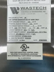Wastech Engineering Solvent Dispense System with Touchscreen Control and Safety Features, 7 of 7