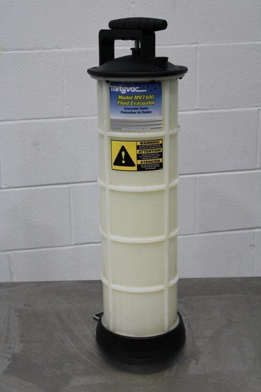 Mityvac MV7400 Manual Fluid Evacuator Pump with 7.3L Capacity, No Electricity Required