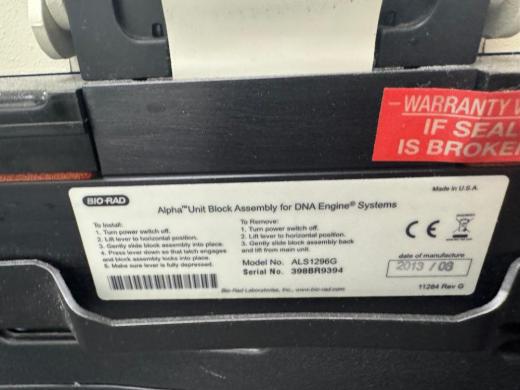 Bio-Rad Tetrad 2 Peltier Thermal Cycler with Four Independent Blocks-cover