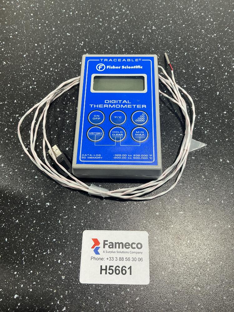 Thermo Fisher Scientific Traceable Digital Thermometer for Precise Temperature Measurement