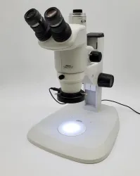 Nikon Stereo Microscope Trinocular SMZ745T with Large Base Stand, 2 of 5