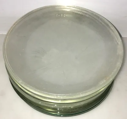 Assorted Plain Watch Glasses for Beakers, Pack of 24
