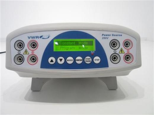 VWR 250V Electrophoresis Power Supply with 300W Power and Programmable Timer-cover