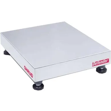 Ohaus D25WQL Defender 5000 W Series 50 lbs Stainless Steel Weighing Base