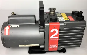Edwards E2M2 Dual Stage Rotary Vane Vacuum Pump, 2 CFM, 14 of 18