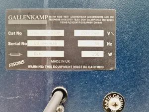 Gallenkamp Economy Forced-Air Laboratory Incubator with Fan Size 1, 7 of 16