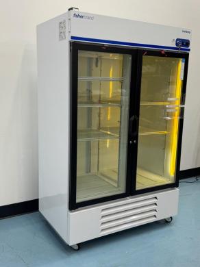 Fisherbrand Isotemp Double Door Glass-Front Laboratory Refrigerator with Digital Temperature Control-cover