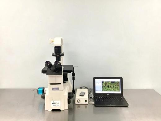 Nikon Eclipse TE2000-S Inverted Phase Contrast Microscope with Motorized Stage and 37MP Camera-cover