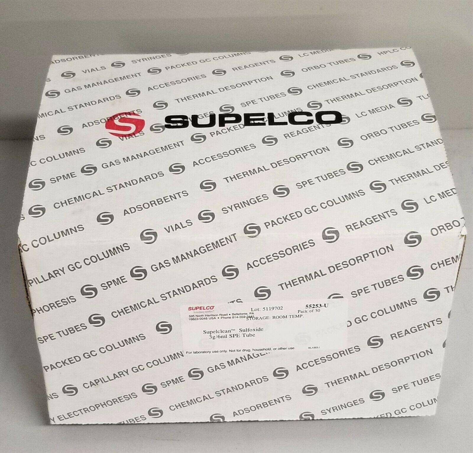 Supelco Supelclean Sulfoxide 55253-U SPE Tube, Pack of 30