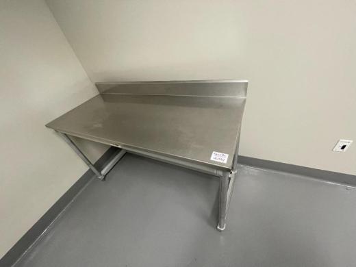5-Foot Stainless Steel Laboratory Table for Sample Preparation and Equipment Staging-cover