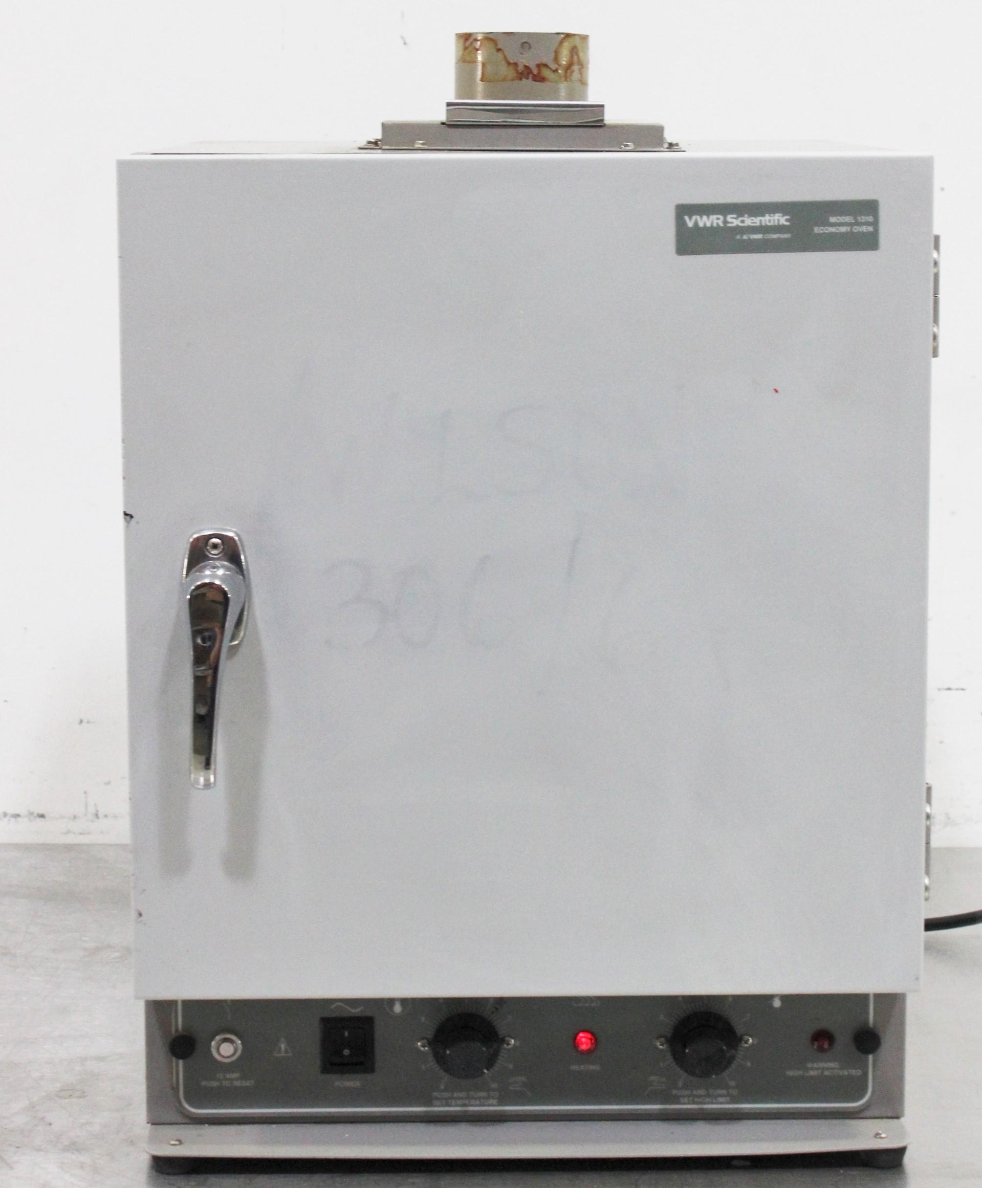 VWR 1310 Gravity Convection Utility Laboratory Oven 1 cu ft, 40–200°C Temperature Range