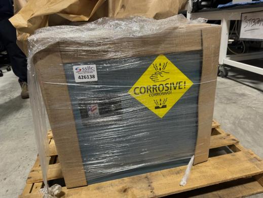 Acid and Corrosive Chemical Storage Cabinet with Corrosion-Resistant Construction-cover
