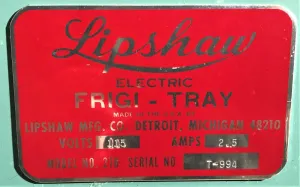 Lipshaw Frigi-Tray 270 Freezing Unit for Tissue Cultures, 2 of 3