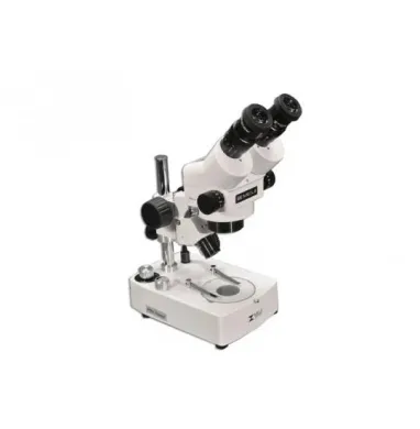 Meiji EMZ-5H High Eyepoint Zoom Stereo Microscope with Illuminated Pole Stand