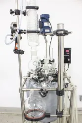 20L Jacketed Glass Reaction Vessel with Stirrer, 120V 50/60Hz, 4 of 12